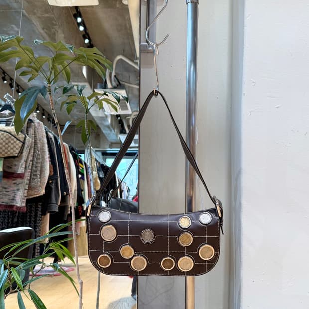 셀린느 브라운 유로디세이 코인백 