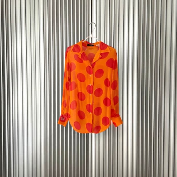 Versace silk blouse