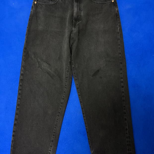 슈프림 배기 셀비지 진 리지드 블랙 [34]