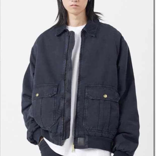 칼하트윕 stanton jacket black