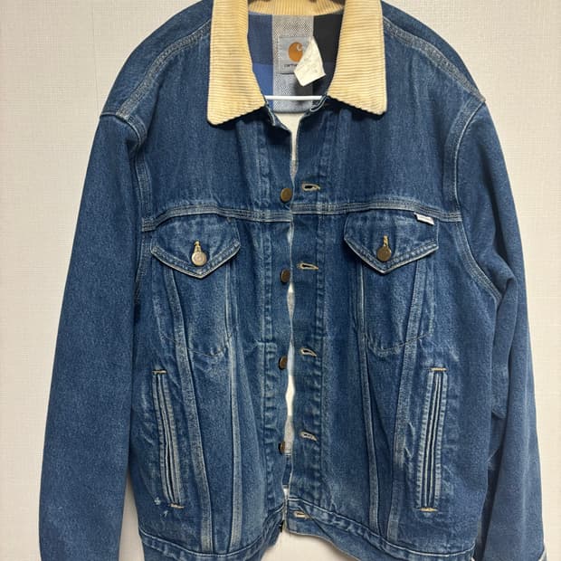 칼하트 carhartt 빈티지 데님 트러커 자켓