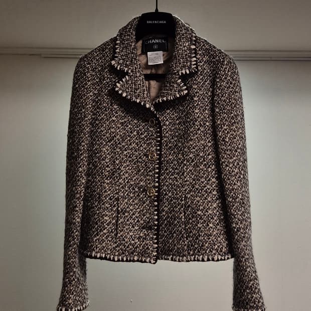샤넬 트위드 자켓