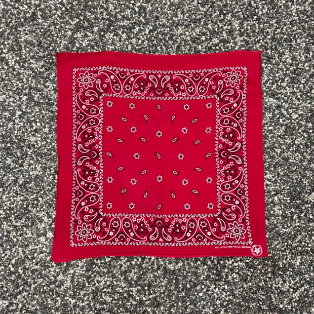 빈티지 페이즐리 반다나 made in USA (51x50cm) 