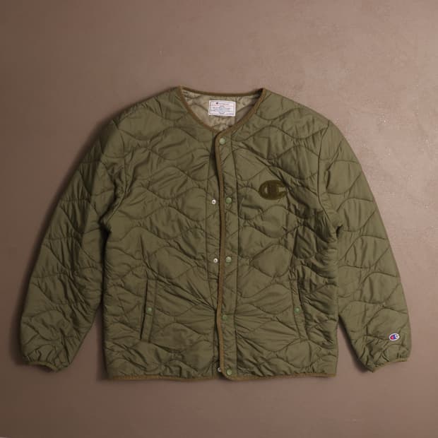 챔피온 헤리티지 누빔 다운 패딩 A1480