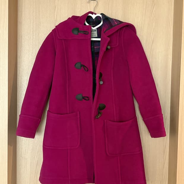 빈티지 떡볶이 코트 런던 빈티지