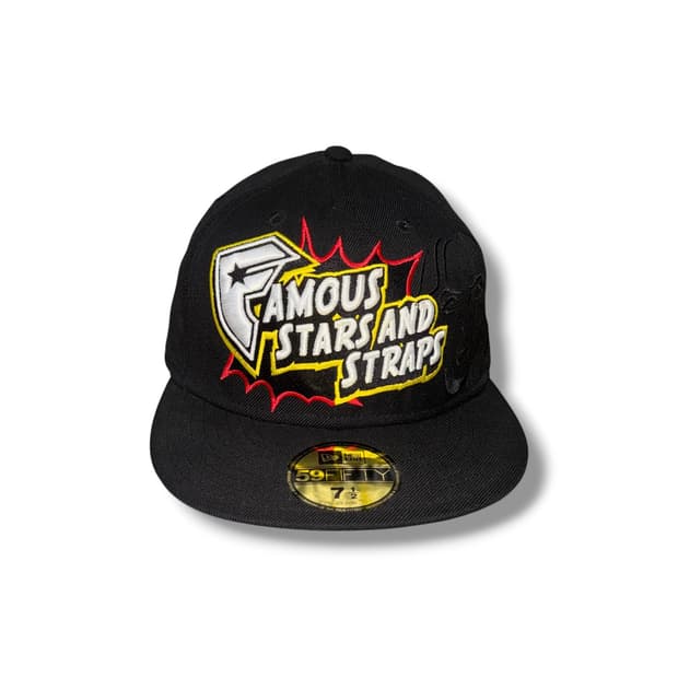 뉴에라 x 페이머스 스타즈 앤 스트랩 59fifty 캡