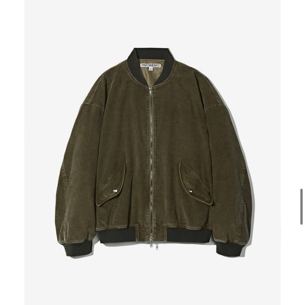 [M] 파르티멘토 코듀로이 블루종 MA-1 