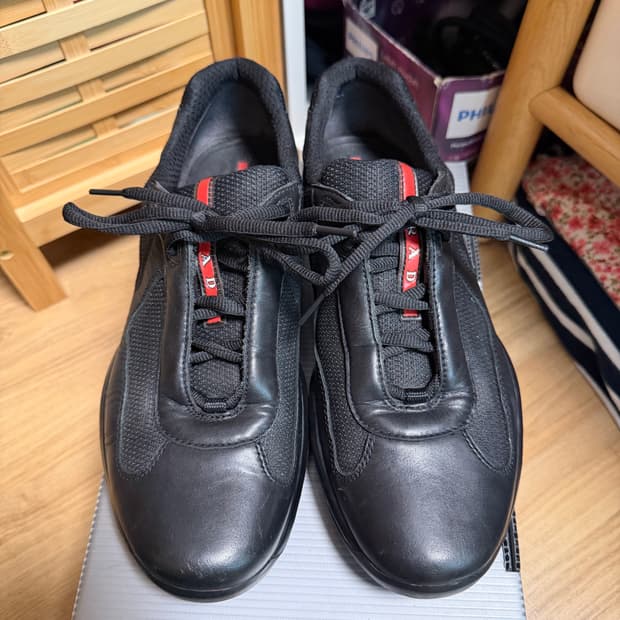 프라다 스포츠 빈티지 아메리카컵 00s uk6.5