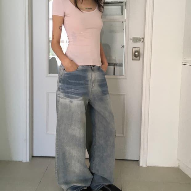 Vintage washing jean