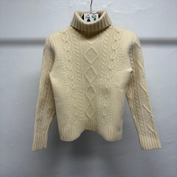 폴로 메리노 울 니트