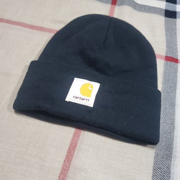 칼하트 블랙 비니