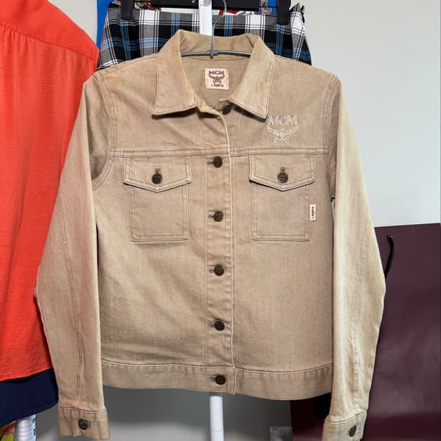 [MCM Légère] Vintage Beige Cotton Denim 