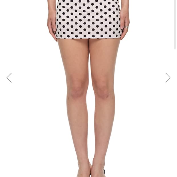 투머치택스 jersey skirt pants (dot)