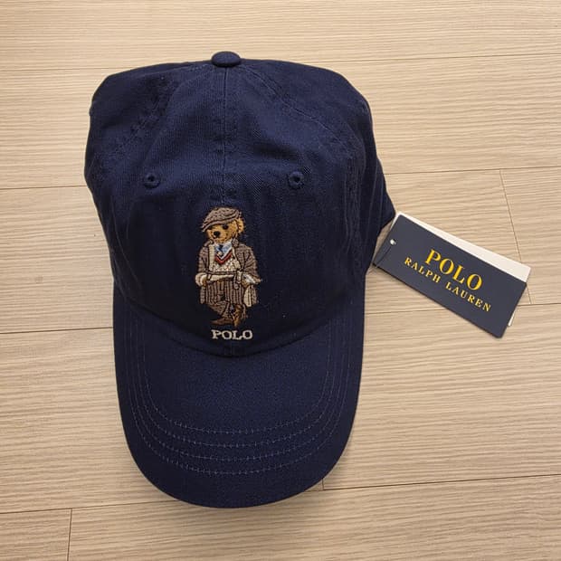 폴로 베어 볼캡 모자 새상품 팝니다