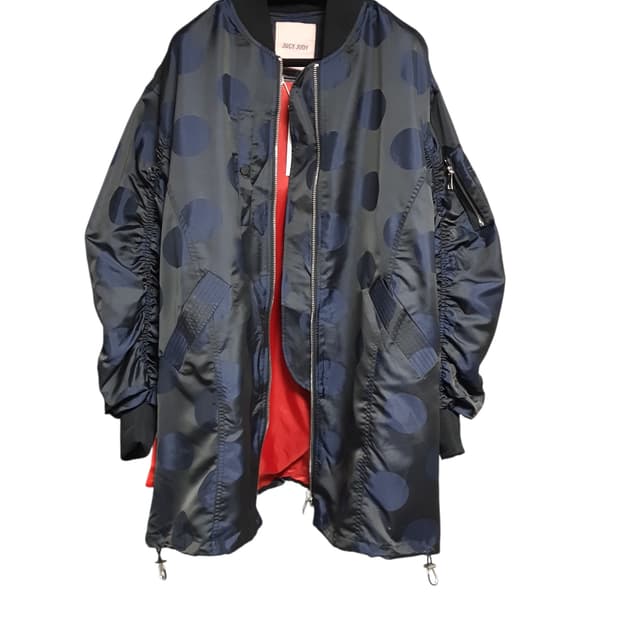 쥬시쥬디 보머  하프 스트링 집업 자켓 85 사이즈 xs~m