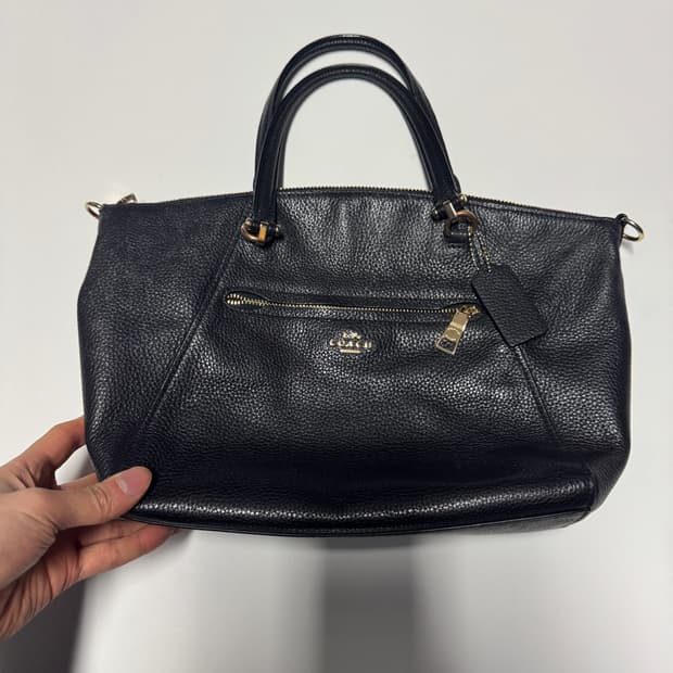 코치 COACH 프레리 사첼 인 가죽 숄더백