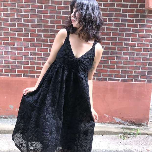jacquard empire dress