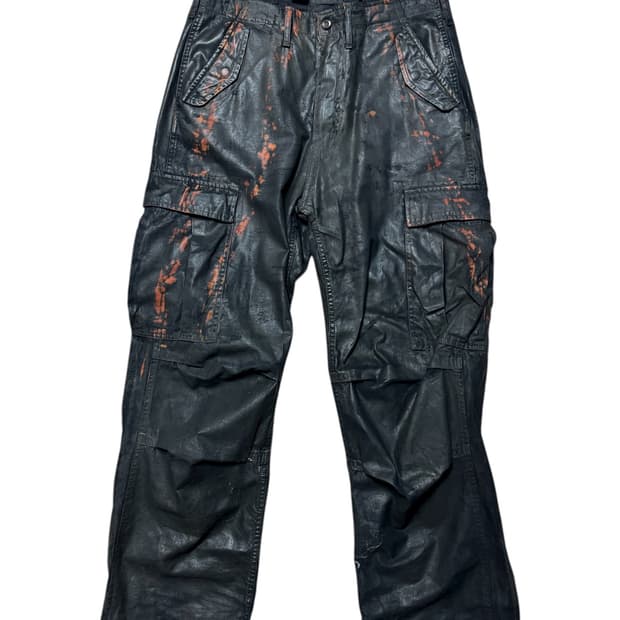 [L] P.L.N cargo oli pants 