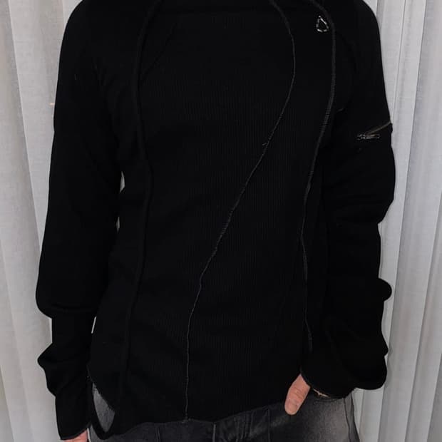 코스트퍼킬로 니트 탑 블랙 m