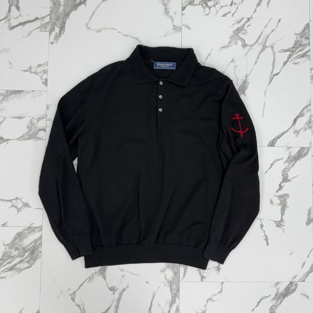 건지울른스 니트 카라 티셔츠