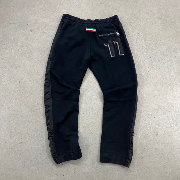 돌체앤가바나 레이싱 패치 트랙 팬츠