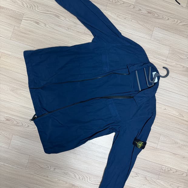 20ss 스톤아일랜드 네이비 나일론 오버셔츠