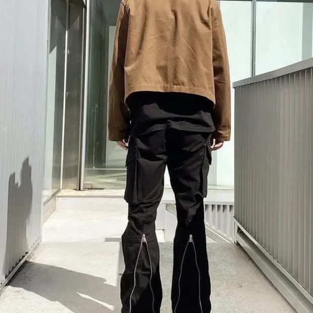 M cmmawear 아워글래스 카고 팬츠