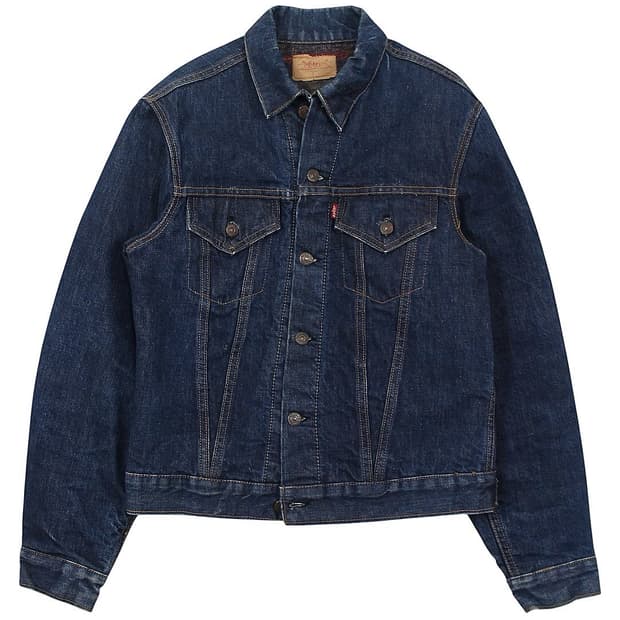 1960s USA 리바이스 70505-0317 데님 자켓 빅E 블랭킷