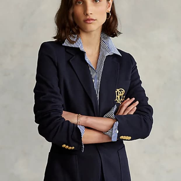 랄프로렌 네이비 블레이저 (백화점 구매)