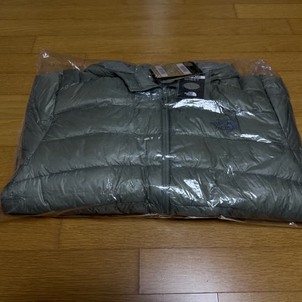 (새제품) 노스페이스 마티에르 RDS 다운 패딩 라이트 카키