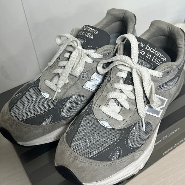 뉴발란스 993 그레이 285(크림 택o)