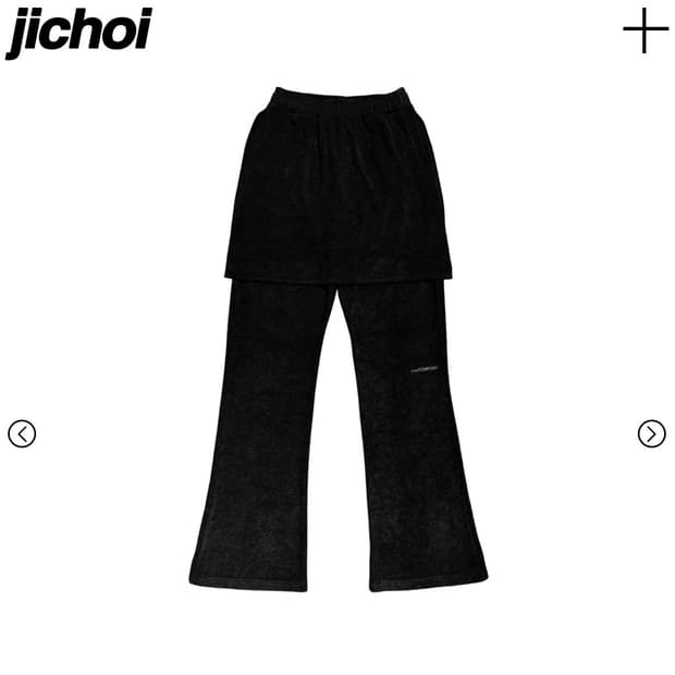 지초이 26-001 벌스데이 에디션 슬림 레이어드 팬츠