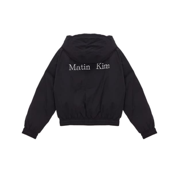 마뗑킴 크롭후디패딩