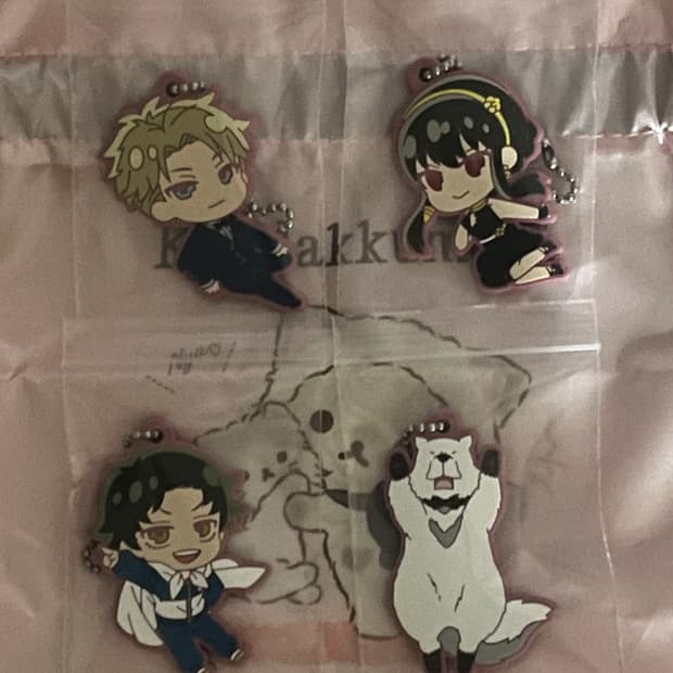 일괄 스파이패밀리 가챠 키링