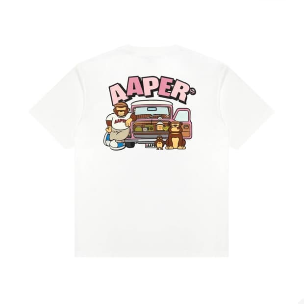 AAPE DRIVING AAPER 2 TEE 에이프 테마 에이퍼티 (M)