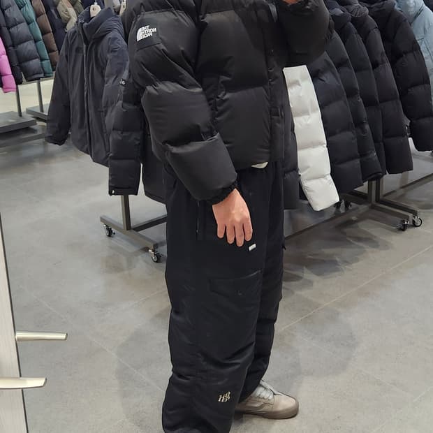 노스페이스 데미 다운 자켓 (L) / 눕시 신상