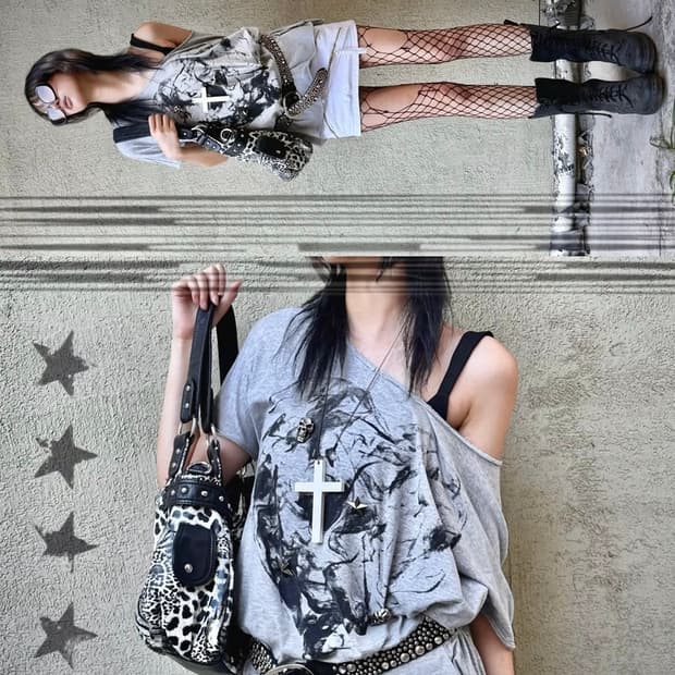 Skull Studed Detail Top