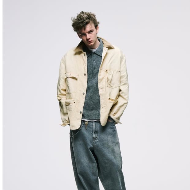 [3]아프레쎄 25AW Vintage Silk Hemp Jacket