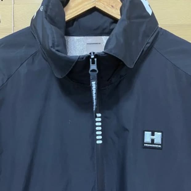 Hummer 남성 블랙바람막이점퍼 100(L)사이즈