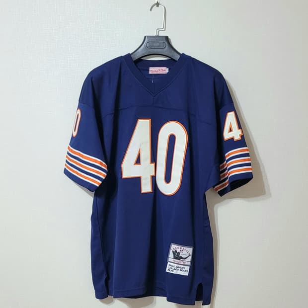 미첼앤네스 Chicago Bears 레트로 풋볼저지