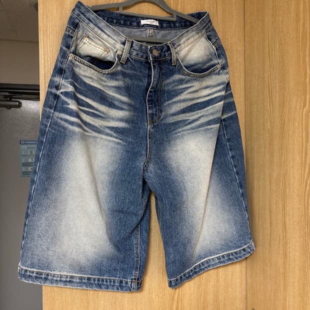 데님 버뮤다 팬츠