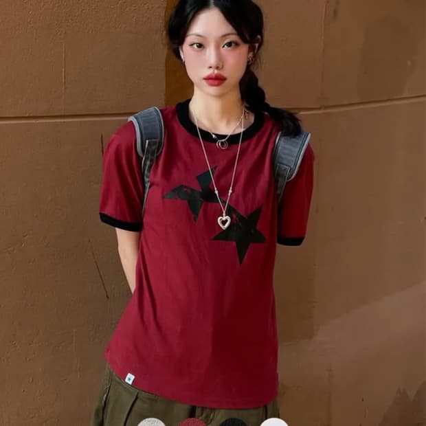 카비시 TWIN STAR RINGER SS TEE