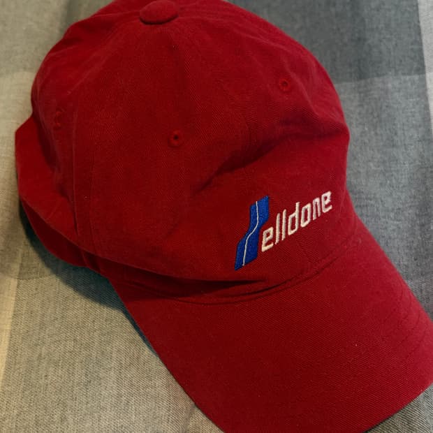 웰던 we11done 캡 모자