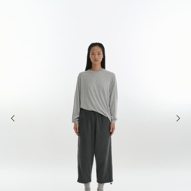 리포스) Cropped Joggers CH M