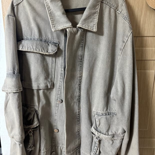 자라 데님 자켓