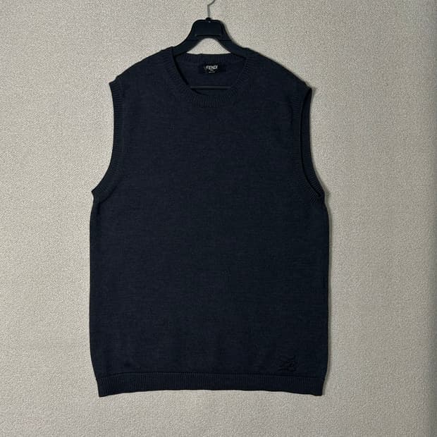 (54) 펜디 버진울 풀오버 니트 조끼