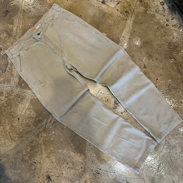 칼하트 베이지 워크팬츠