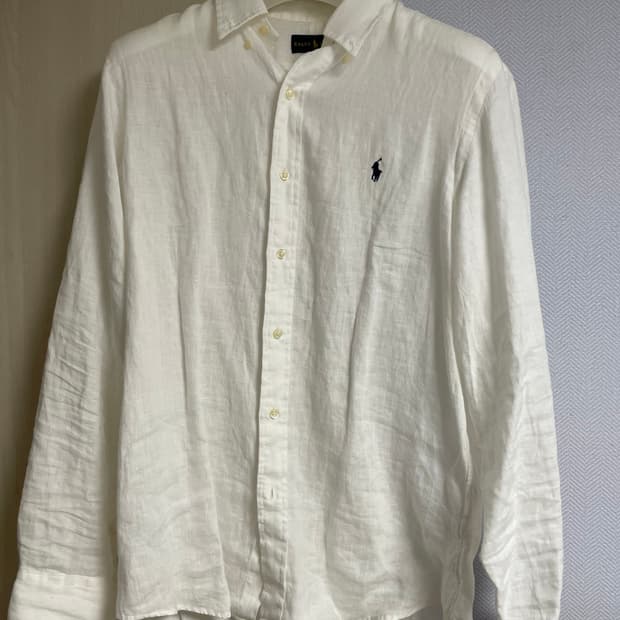 폴로린넨셔츠 m