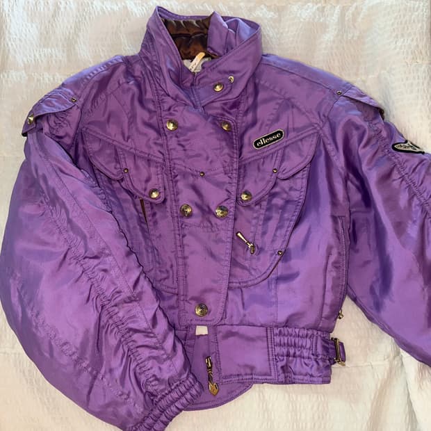 엘레쎄(Ellesse) 빈티지 이탈리아 레이싱 스키 자켓