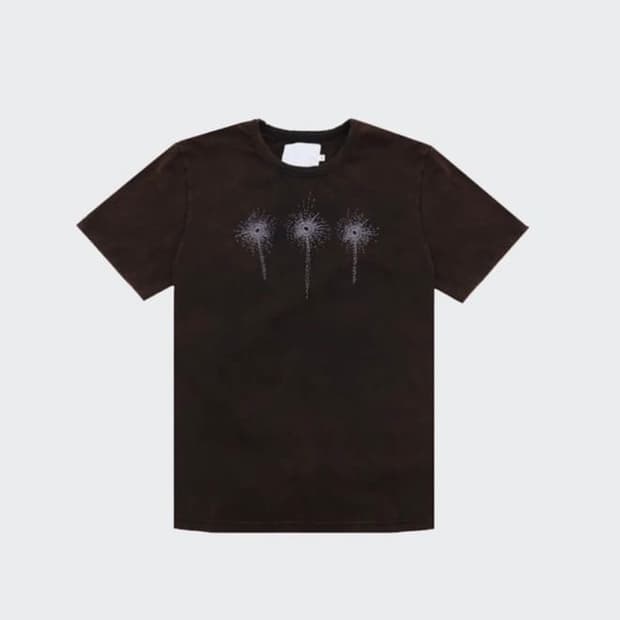 XL) 음양 wild flower 반팔